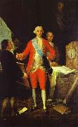 Francisco Jose de Goya Francisco de Goya the Count of Floridablanca and Goya. china oil painting reproduction